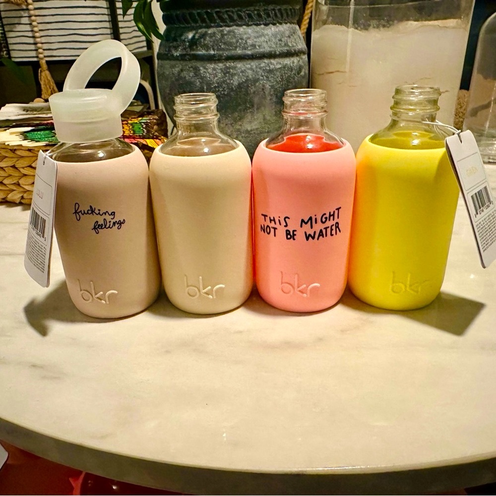 bkr Assorted Color Water Bottles